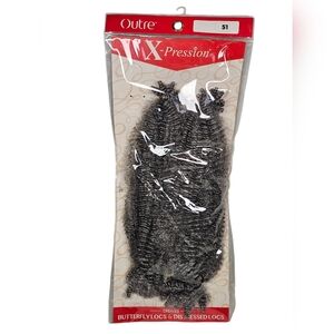 Outre X-Pression Twisted Up Crochet Braid – Springy Afro Twist 16″ 3X Color - 51